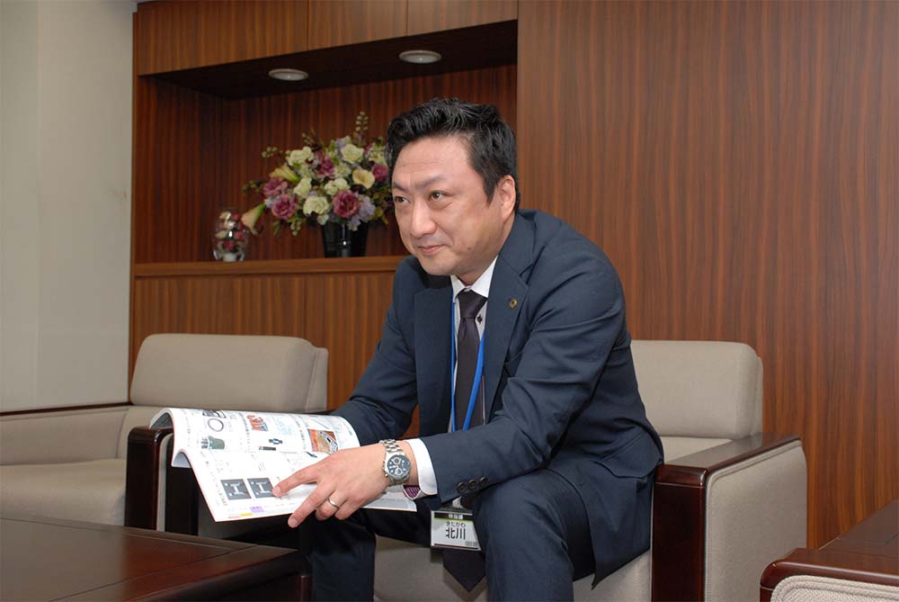 営業本部 特販事業部 特販課 主任 北川 禄様 写真