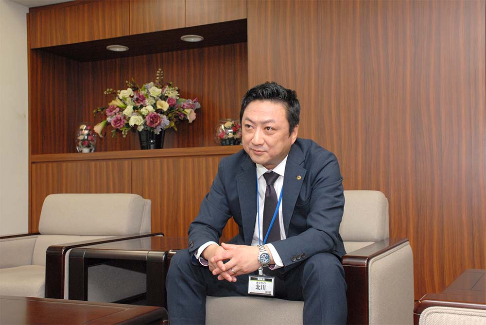 営業本部 特販事業部 特販課 主任 北川 禄様 写真