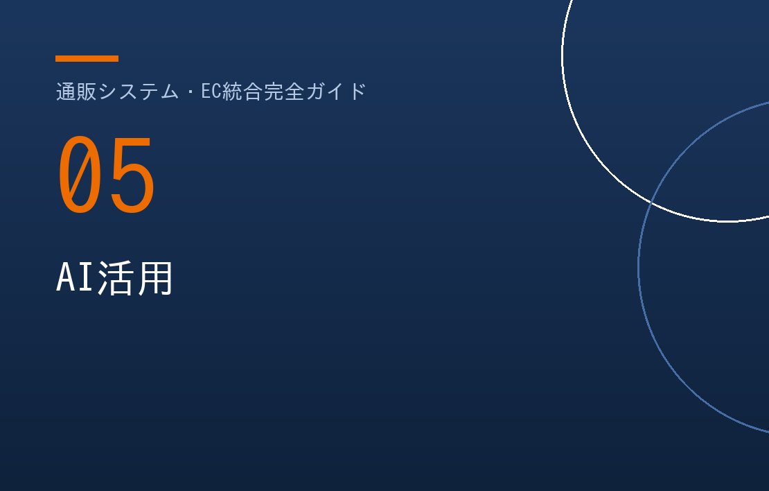 AI時代に通販システムはどう変わる